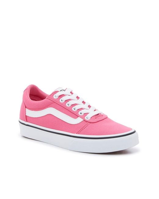 Vans Pink Ward Lo Sneaker