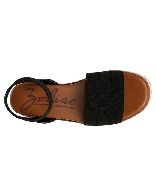 Zodiac Black Bailee Platform Sandal