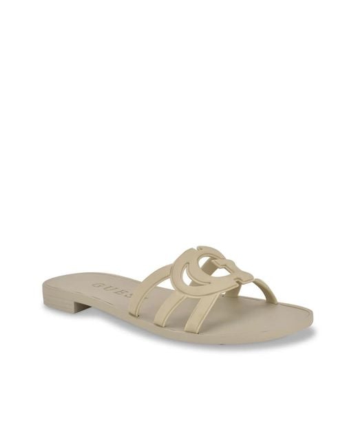 Guess White Elyho Sandal