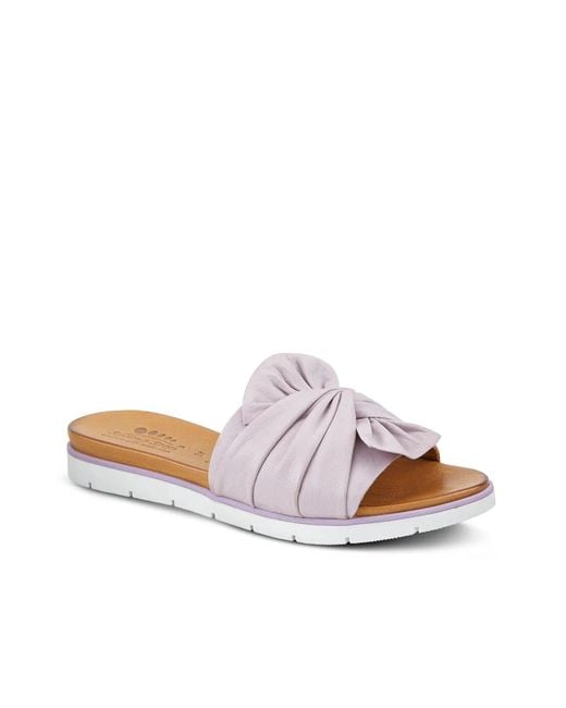 Spring Step White Lavona Sandal
