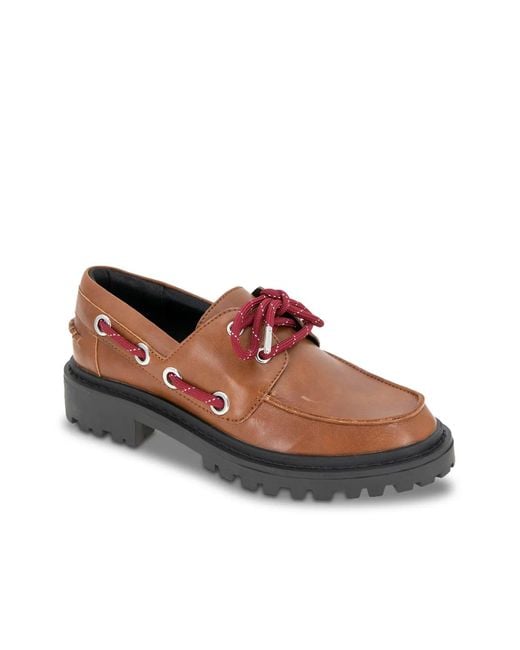 BCBGeneration Brown Ladonna Boat Shoe