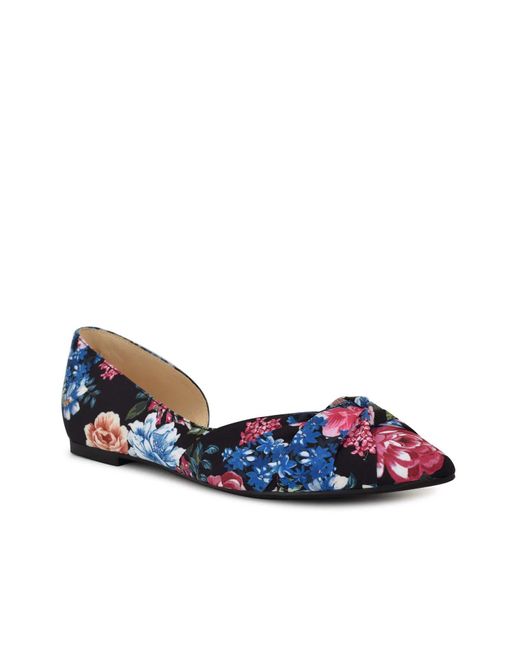 Nine West Blue Bliza Flat