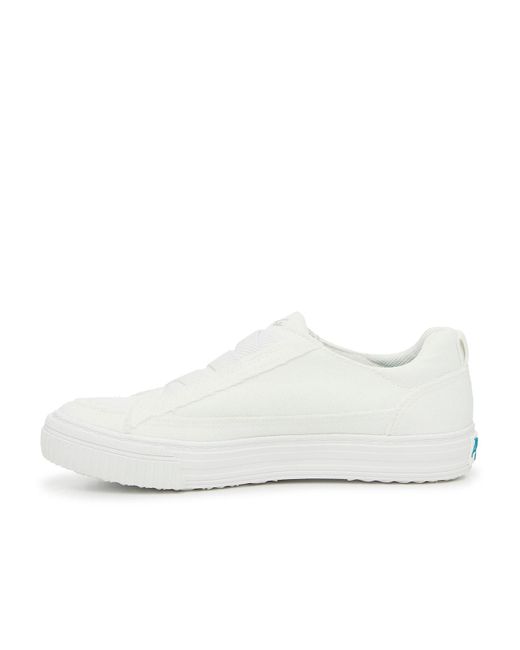 Blowfish White Aztek Slip-on Sneaker