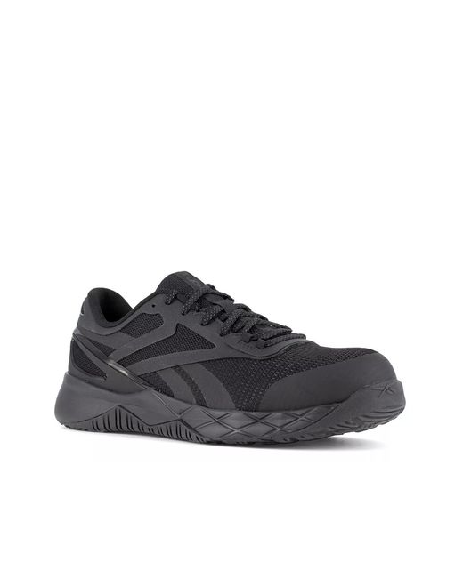 Reebok Black Nanoflex Tr Composite Toe Work Sneaker