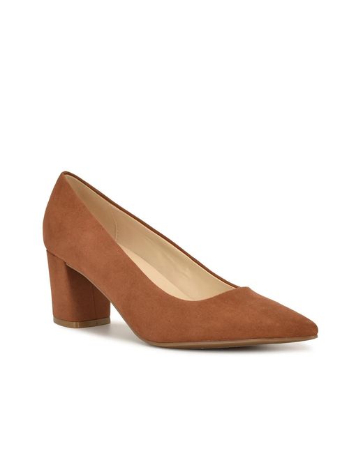 Nine West Brown Kaylen Pump