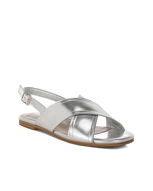 Rag & Co Gray Kanon Sandal