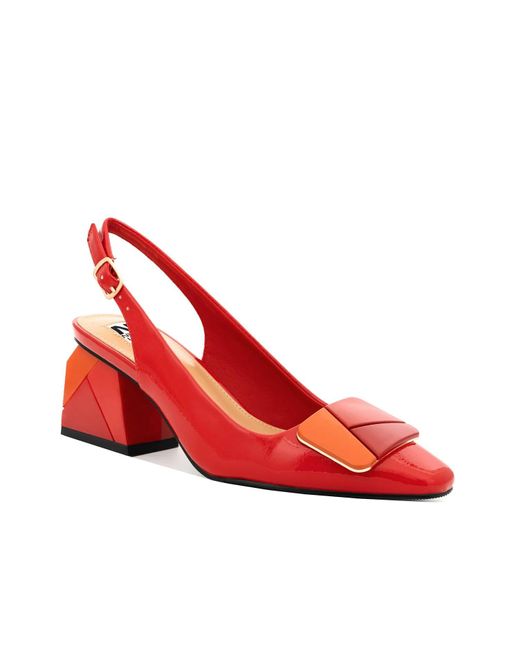 Ninety Union Red Sally Pump