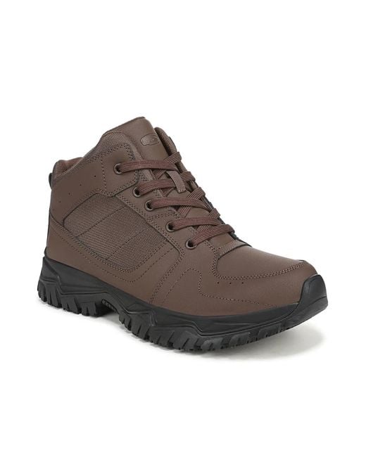 Dr. Scholls Brown Wide Width Boulder Work Boot for men