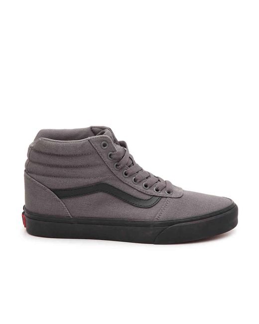 Vans Ward Hi High-top Sneaker in Gray 