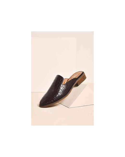 crown vintage mules