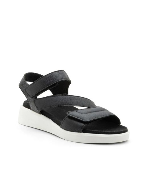 Ara Black Marina Wedge Sandal
