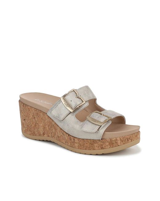 Dr. Scholls Metallic Cali Breeze Wedge Sandal