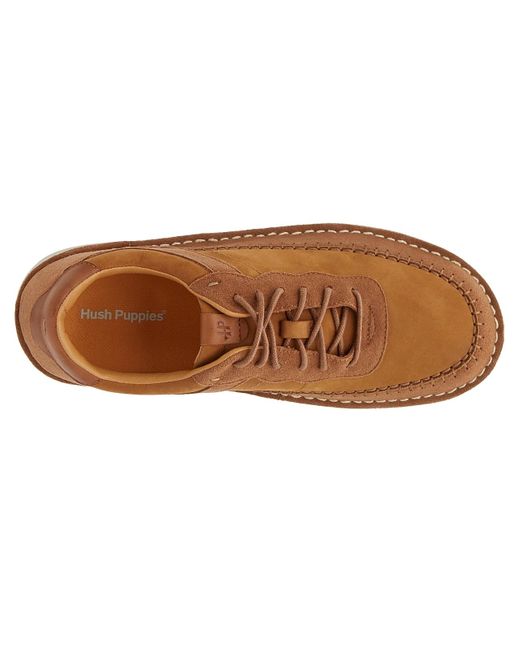 Hush Puppies Stringate Pearce, Oxford Uomo, Nero, 39.5 EU