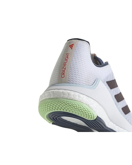 adidas Crazyflight Indoor Volleyball Shoe in White Lyst