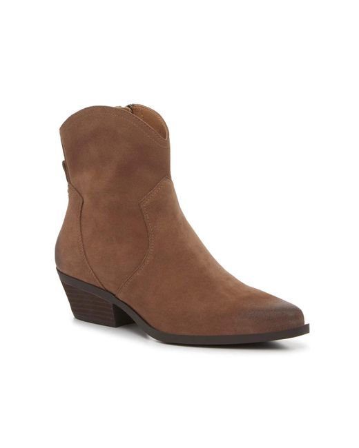 Crown Vintage Brown Razia Western Bootie