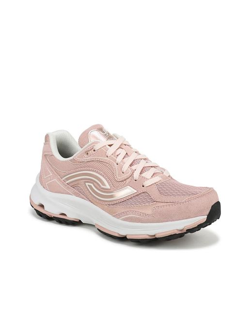 Ryka Pink Wide Width Devotion X Tr 2 Lifestyle Sneaker