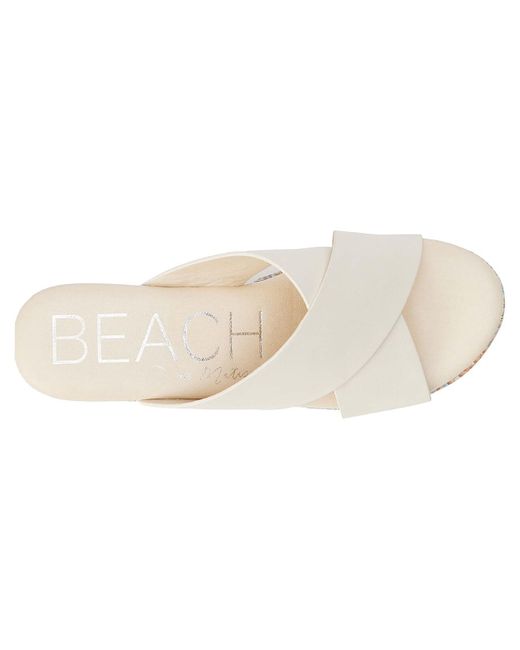 Matisse White Nellie Platform Sandal