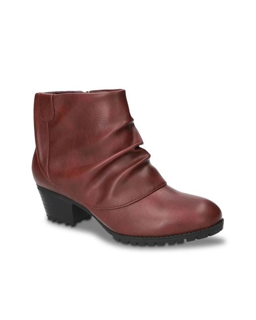 Easy Street Brown Ambrose Bootie