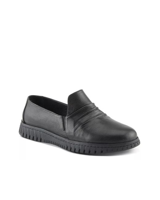 Spring Step Black Patton Slipon