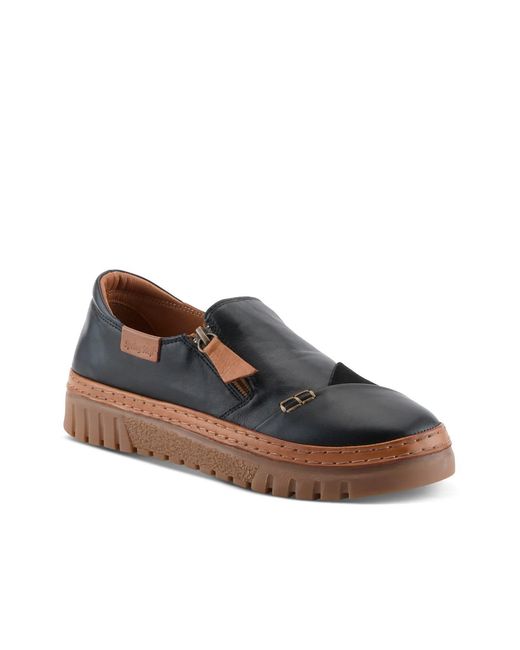 Spring Step Blue Patcha Sneaker