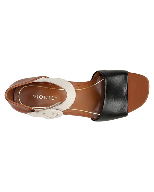 Vionic Brown Chardonnay Sandal