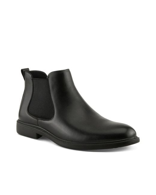 Spring Step Black Cevo Chelsea Boot for men