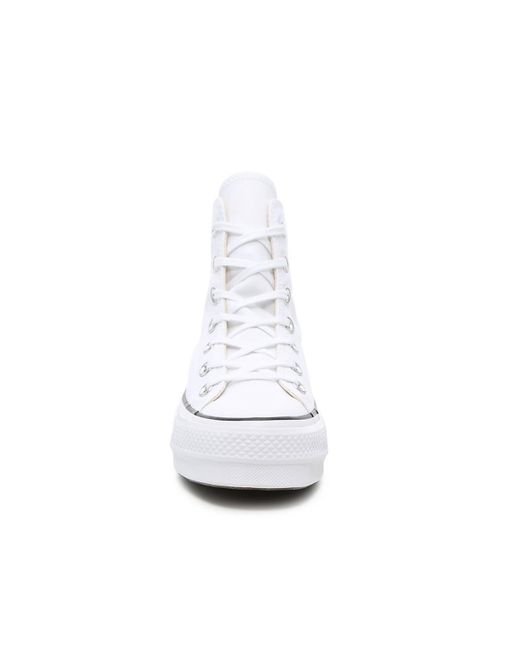 chuck taylor all star platform high top white
