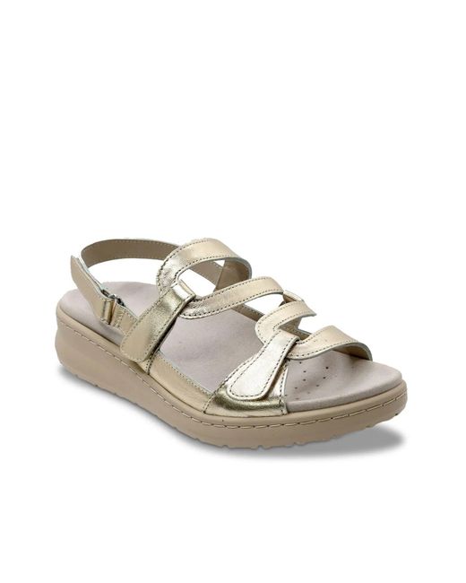 David Tate Black Fani Wedge Sandal