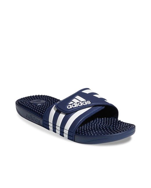 Adidas Blue Adissage Slide Sandals for men