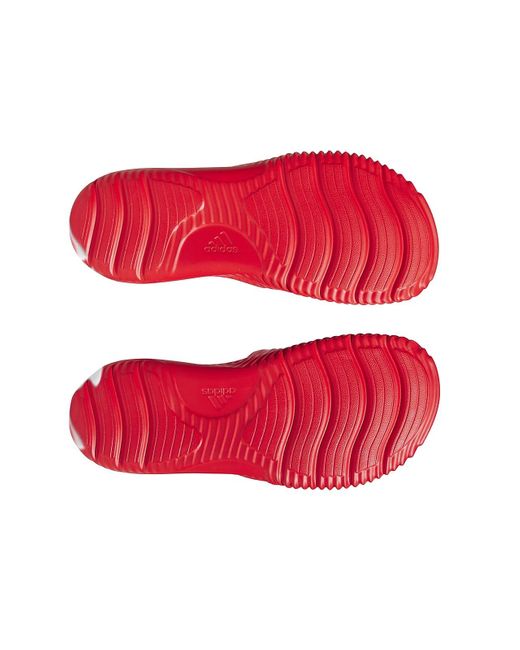 adidas Alphabounce 2.0 Slide Sandal in Red for Men | Lyst