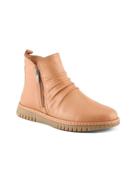Spring Step Black Rosado Bootie