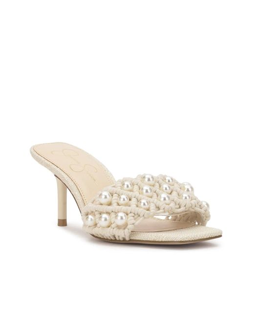 Jessica Simpson White Cameleah Sandal