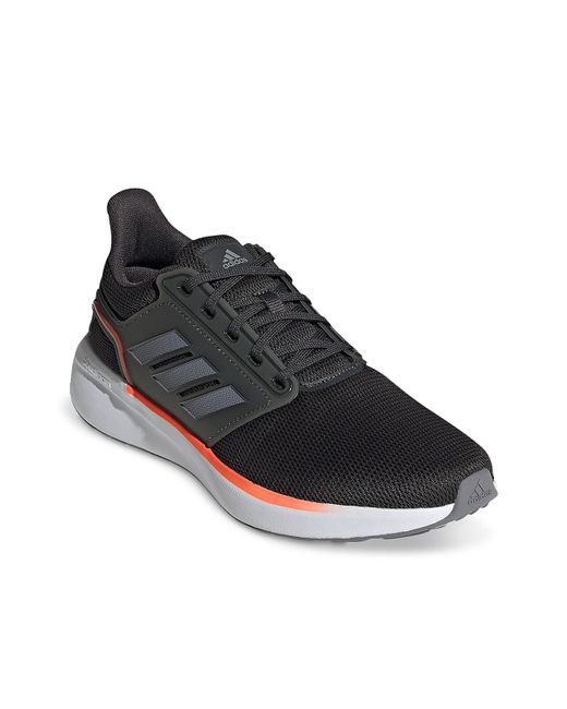 adidas Eq19 Running Shoe in Black/Red/Grey (Gray) for Men Lyst
