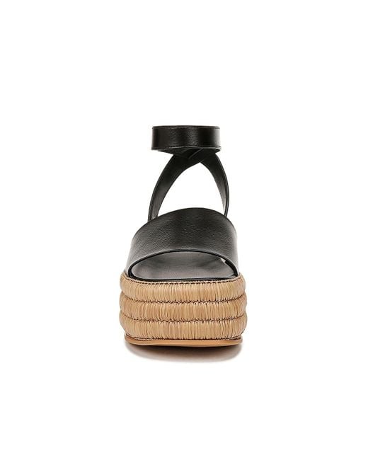 Franco Sarto Black Sienna Platform Sandal
