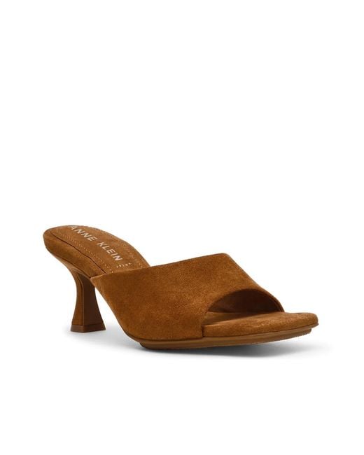 Anne Klein Brown Jerilyn Sandal