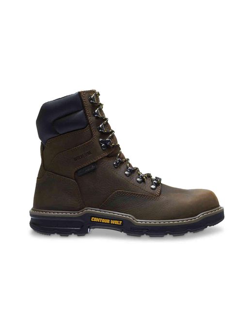 wolverine bandit men's waterproof composite toe work boots