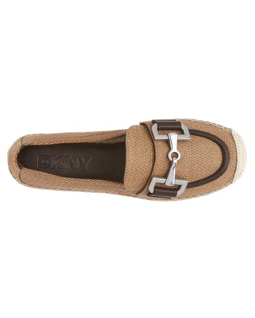 DKNY Brown Mally Espadrille Loafer