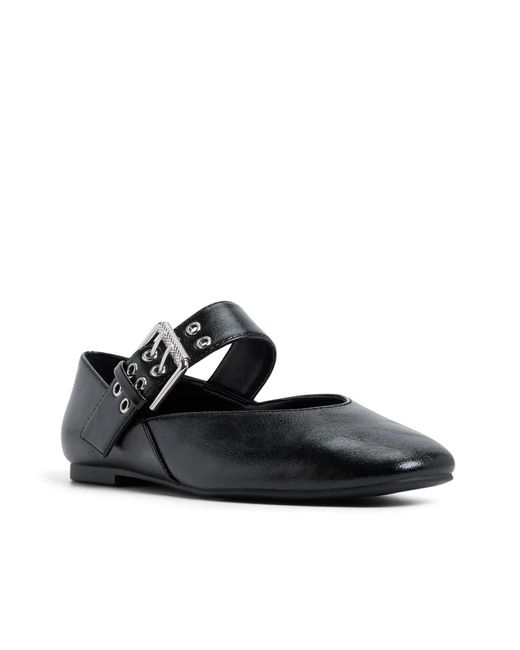 Call It Spring Black Azurra Mary Jane Flat