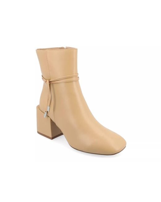 Journee Collection Black Beverley Bootie
