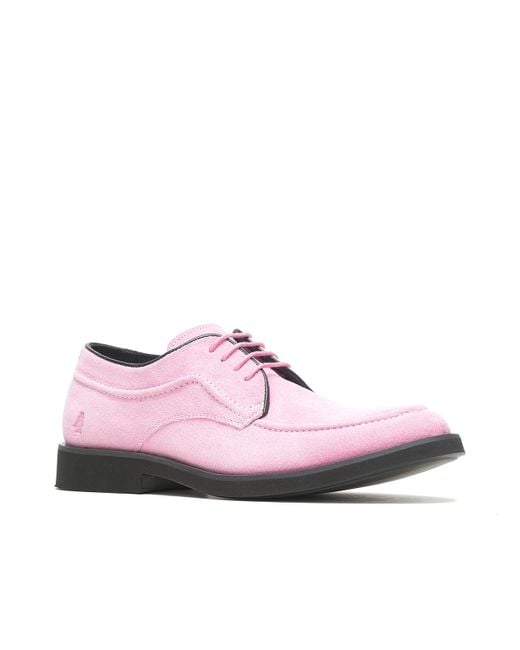 Hush Puppies Elvis Oxford in Pink for Men | Lyst