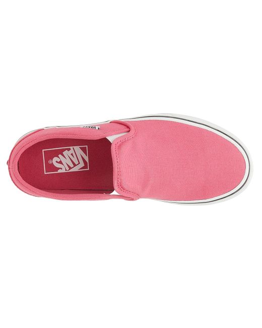 Vans Pink Asher Slip-on Sneaker