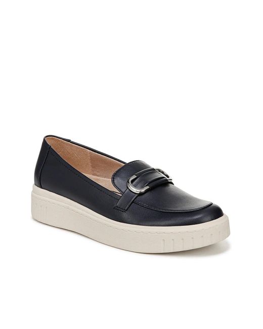 LifeStride Blue Geneva Bit Wedge Slipon