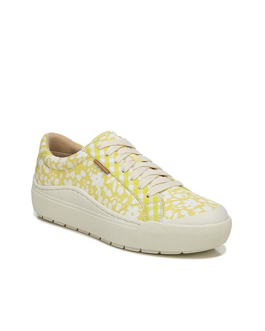 Dr. Scholls Canvas Time Off Platform Sneaker in Yellow/White Floral Print (White) Lyst Dr. Scholls Canvas Time Off Platform Sneaker in Yellow/White Floral Print (White) Lyst