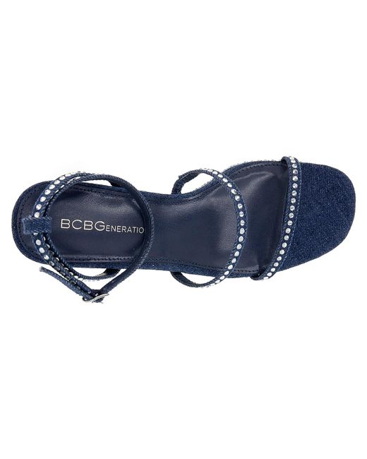 BCBGeneration Blue Lissena Platform Sandal
