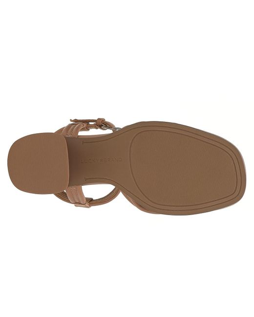 Lucky Brand Brown Jolenne Sandal