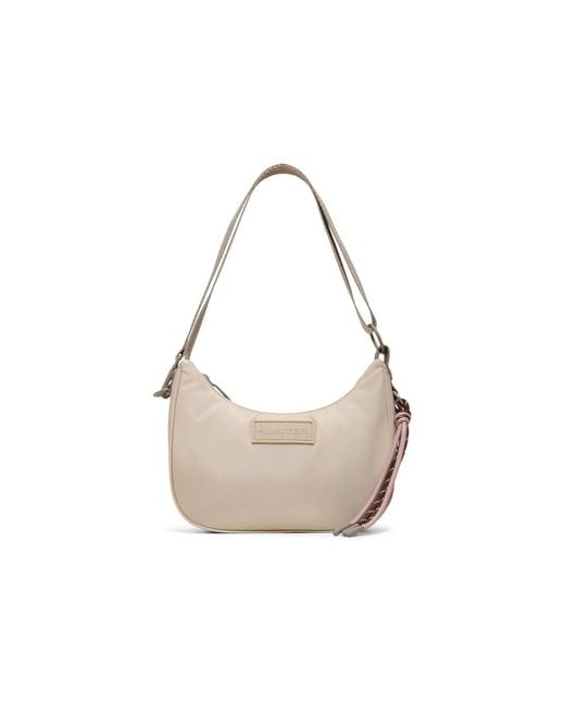 Hunter Black Loop Back Crossbody Bag