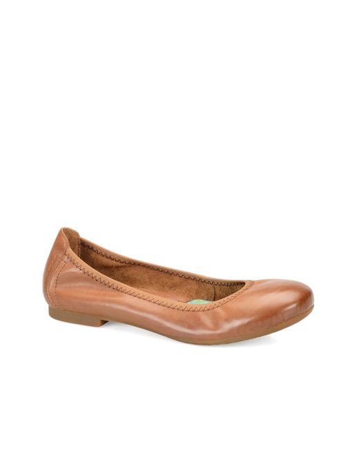Born Brown Julianne Ballet Flat