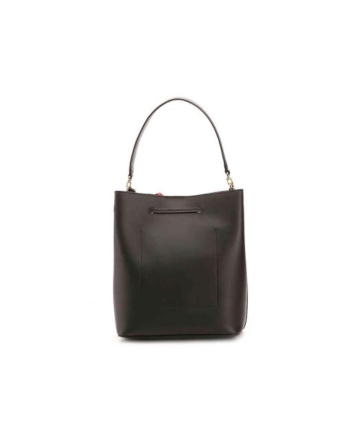 Ralph Lauren Dryden Debby Leather Shoulder Bag in Black Lyst