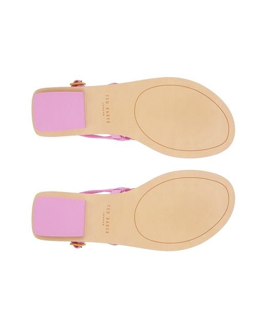 Ted Baker Harper Rose Sandal In Purple Lyst