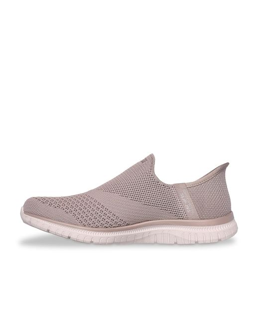 Skechers Hands Free Slip-ins Virtue Sleek Slip-on Sneaker in Gray | Lyst